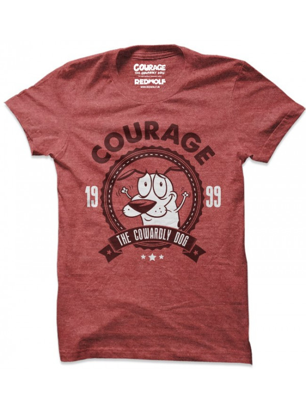 Courage: 99 Retro - Courage The Cowardly Dog Official T-shirt